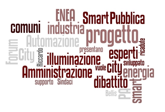 Tagcloud Tavola 6 novembre Forum Telecontrollo